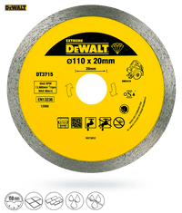 DeWalt Plně diamantový kotouč 110 EXTREME DT3715