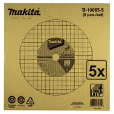 Makita 5 kovových kotoučů na ocel 355x3mm B-10665-5