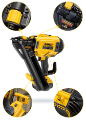 DeWalt hřebíkovačka pro konektory XR 18V 2x5Ah DCN693P2