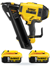 DeWalt hřebíkovačka pro konektory XR 18V 2x5Ah DCN693P2