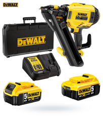 DeWalt hřebíkovačka pro konektory XR 18V 2x5Ah DCN693P2