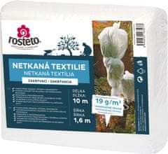 Rosteto Neotex / netkaná textilie - bílý 19g šíře 10 x 1,6 m
