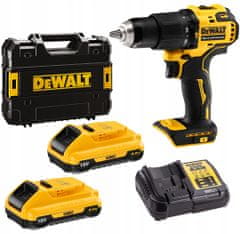 DeWalt Rázový utahovák 18V 2x3Ah 65Nm DCD709L2T