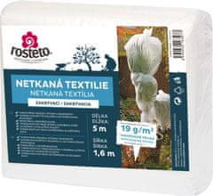 Rosteto Neotex / netkaná textilie - bílý 19g šíře 5 x 1,6 m