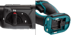 Makita DHR241ZJ MakPac3 kladivo 18V SDS + 2j