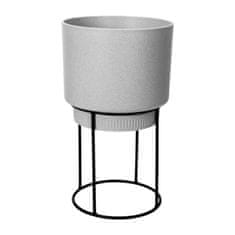 Elho obal B.For Studio Round - living concrete 22 cm