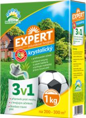 Expert Hnojivo trávníkové - 3v1 krystalický 1kg