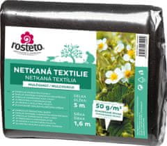 Rosteto Neotex / netkaná textilie - černý 50g šíře 5 x 1,6 m