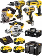 DeWalt Baterie COMBO 5 nářadí 3x5Ah DCK551P3T