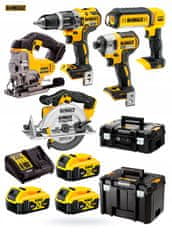 DeWalt Baterie COMBO 5 nářadí 3x5Ah DCK551P3T