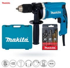 Makita Příklepová vrtačka 710W HP1631K POUZDRO + bonus