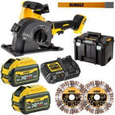 DeWalt Řezačka na stěnu 54V 125mm 2x6Ah DCG200T2 TSTAK