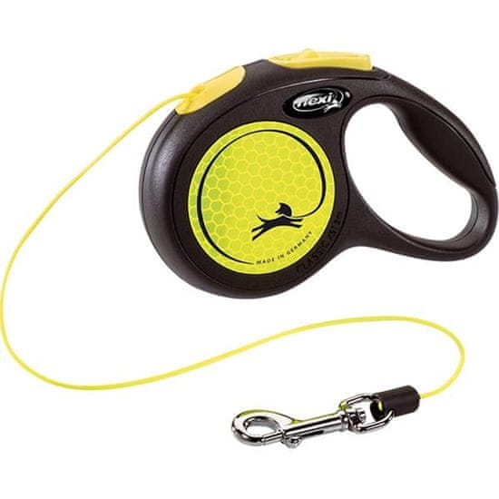 Flexi New Neon XS lanko 3 m žluté 8 kg