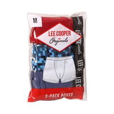 Lee Cooper 3PACK pánské boxerky vícebarevné (LCUBOX3P2-1946710) - velikost M