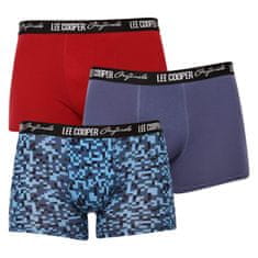 Lee Cooper 3PACK pánské boxerky vícebarevné (LCUBOX3P2-1946710) - velikost M