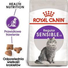 Royal Canin Regular Sensible 400 g granule pro dospělé kočky s citlivým trávicím traktem