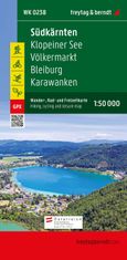 WK 0238 Jižní Korutany 1:50 000 / turistická, cyklistická a rekreační mapa