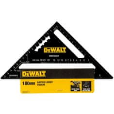 DeWalt Tesařské čtvercové pokrývačské pravítko 180mm 