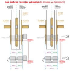 Gerda Sada 2 ks destiček PROSYSTEM X 45/50 + G50 / 45