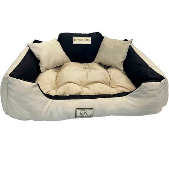 EDANTI Pelíšek Pro Psy Pelíšek Playpen Gauč M 75X65 Cm - Béžový