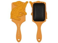 sarcia.eu Harry Potter Hufflepuff Hairbrush, rozčesávací kartáč, plochý, velký, jezevec 