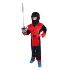 Rappa Dětský kostým červený ninja (S)