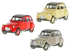 Mikro Trading Citroen 2CV kov 11,5 cm na zpětný chod