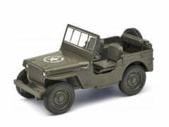 Mikro Trading Jeep Willys MB 10,5 cm kov zpětný chod