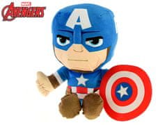 Mikro Trading Avengers - Captain America plyšový 30 cm sedící