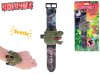 Mikro Trading Dinoworld projektor/hodinky 22,5 cm na baterie 24 druhů obrázků na kartě