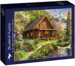 Blue Bird Puzzle Srub někde v Severní Americe