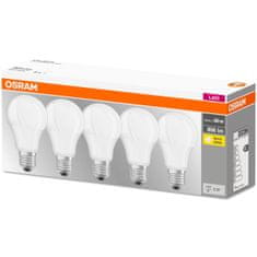 Osram 5x LED žárovka E27 A60 8,5W = 60W 806lm 2700K Teplá bílá