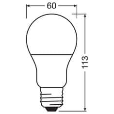 Osram 4x LED žárovka E27 A60 8,5W = 60W 806lm 2700K Teplá bílá