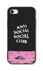 TopQ Kryt LUXURY iPhone SE 2020 pevný Antisocial Club 49216