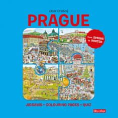 Drobný Libor: PRAGUE - Puzzles, Colouring, Quizzes