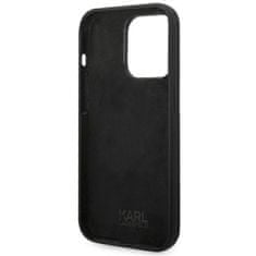 Karl Lagerfeld KLHCP14XSLKHBK hard silikonové pouzdro iPhone 14 PRO MAX 6.7" black Silicone Karl`s Head