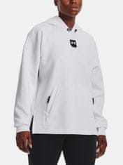 Under Armour Mikina Summit Knit Hoodie-WHT M