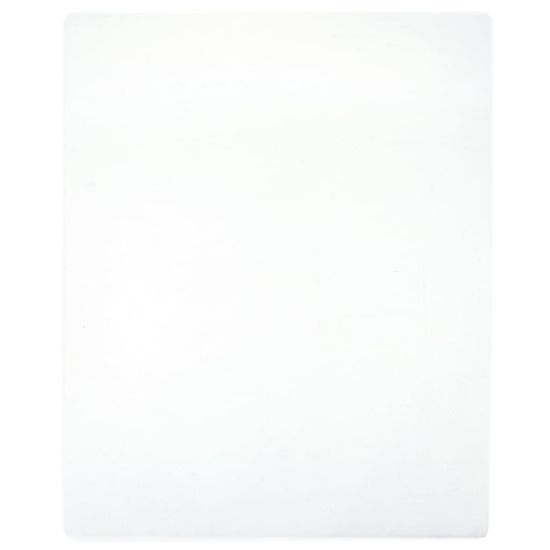 Greatstore Jersey prostěradlo bílé 140x200 cm bavlna