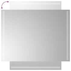 Vidaxl Koupelnové zrcadlo s LED osvětlením 60 x 80 cm