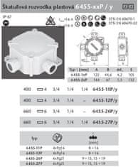 HADEX Krabice ACIDUR 6455-11 P/2 (malá)