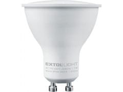 Extol Light žárovka LED reflektorová, 510lm, 7W, GU10, teplá bílá