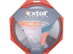 Extol Premium Kotouč pilový s SK plátky, O 300x3,0x30mm, 40T