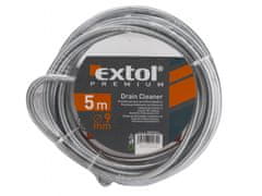 Extol Premium Pero protahovací na čištění odpadů, 5m x O 9mm