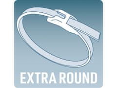 Extol Premium Pásky stahovací na kabely EXTRA, bílé, 280x4,6mm, 100ks, nylon PA66