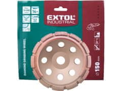 Extol Industrial Kotouč diamantový brusný jednořadý, O 150x22,2mm