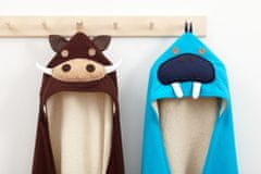 3 Sprouts Hooded Towel, varianta: 15605-Warthog - Prase bradavičnaté