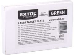 Extol Premium Terč pro zvýraznění laser. paprsku, zelený