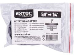 Extol Premium Adaptér rotační, vnitř. závit 5/8" - šroub 1/4"