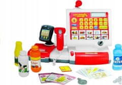 Lean-toys Registrační pokladna s příslušenstvím panelu kalkulačky