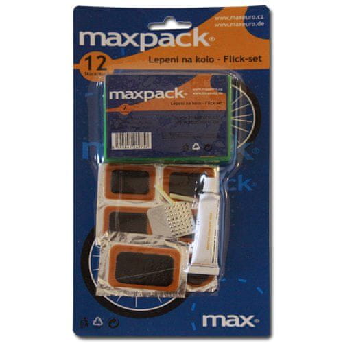 Maxpack Lepení na kolo / moto - 12ks